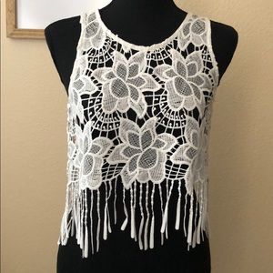 Detailed Cropped Top